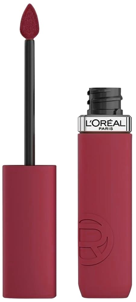 Batom Líquido L'Oréal Laque Resistence 415 Red Bisou - 4mL