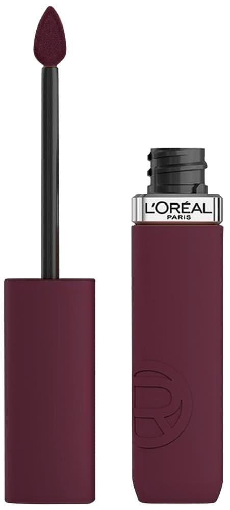 Batom Líquido L'Oréal Laque Resistence 520 Berry Bordeaux - 4mL