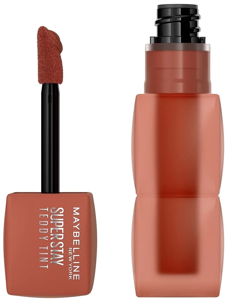 Batom Líquido Maybelline Super Stay Teddy Tint | 110 Faux Freckle - 5mL