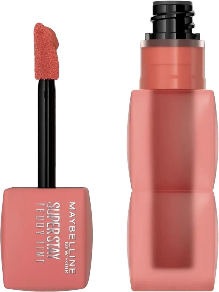 Batom Líquido Maybelline Super Stay Teddy Tint 15 Skinnydip 5mL