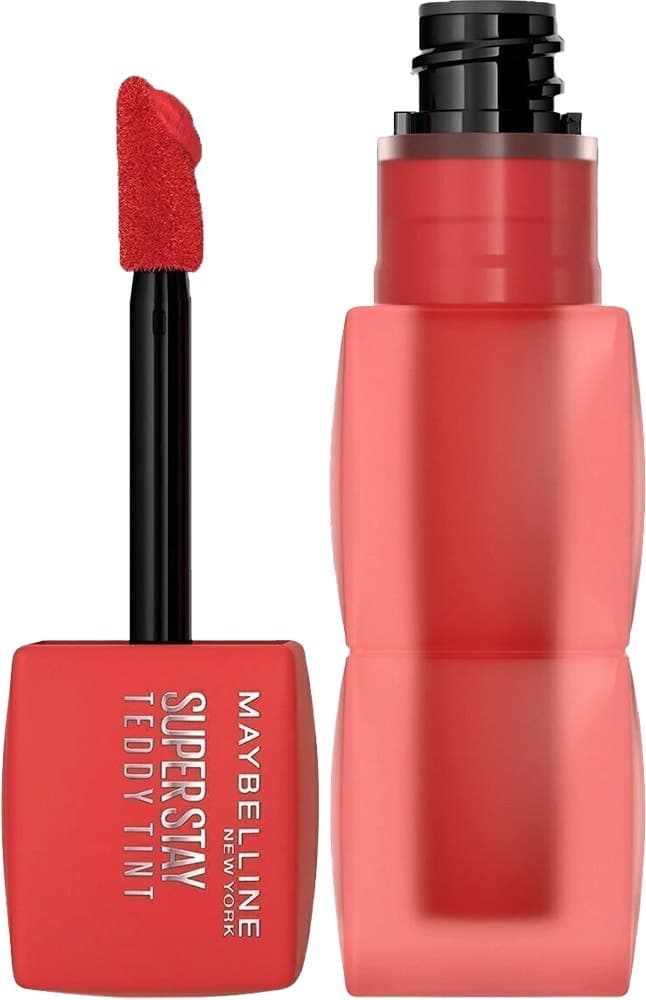 Batom Líquido Maybelline Super Stay Teddy Tint 30 Coquettish - 5mL