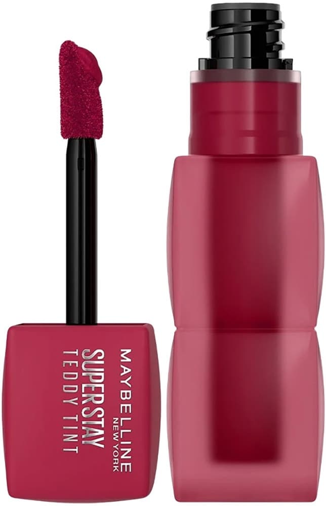 Batom Líquido Maybelline Super Stay Teddy Tint 50 Wild At Heart 5mL