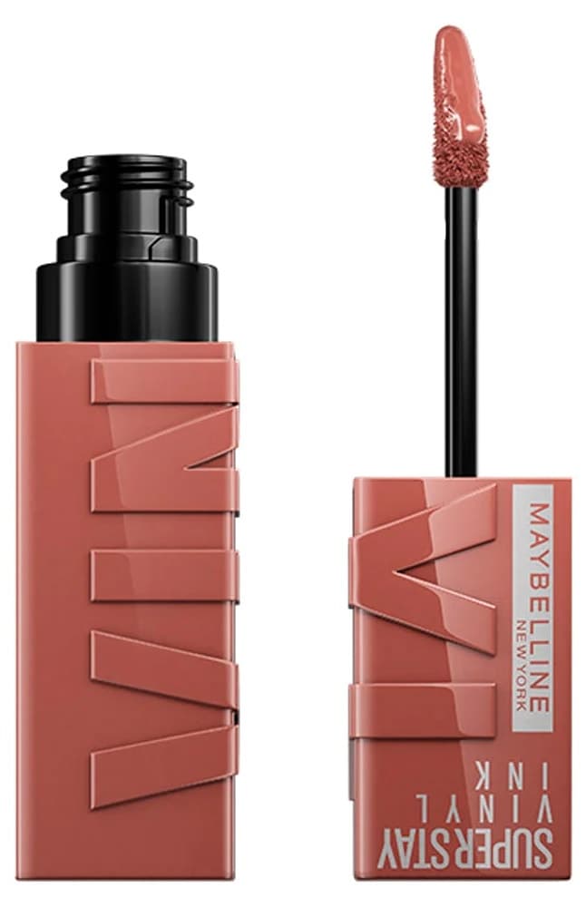 Batom Líquido Maybelline SuperStay Vinyl Ink 120 Punchy 4.2mL