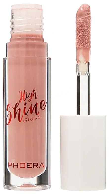 Batom Líquido Phoera Cushiony High Shine 102 Naked 3mL