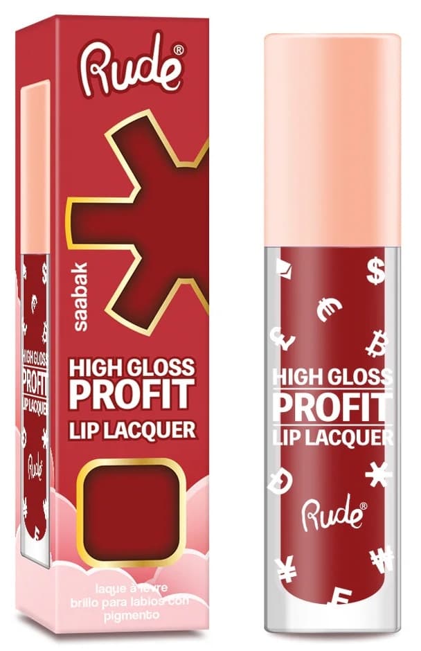 Batom Líquido Rude High Gloss Profit Lip Lacquer 4G