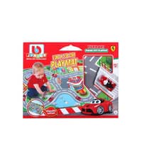 Carrinho de Brinquedo Bburago Ferrari Junior City Alfombra C/Auto