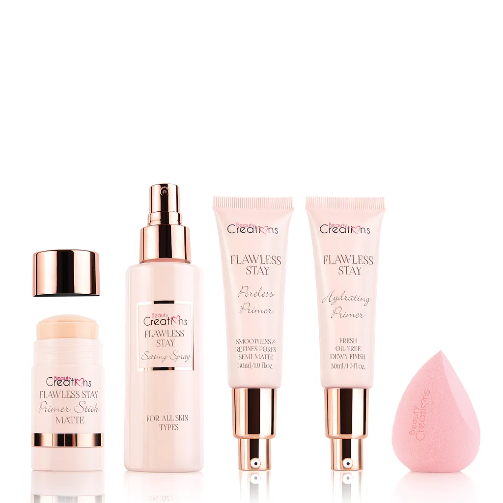 Kit Beauty Creations Set Hidratante Primer Prep Set & Go Psg