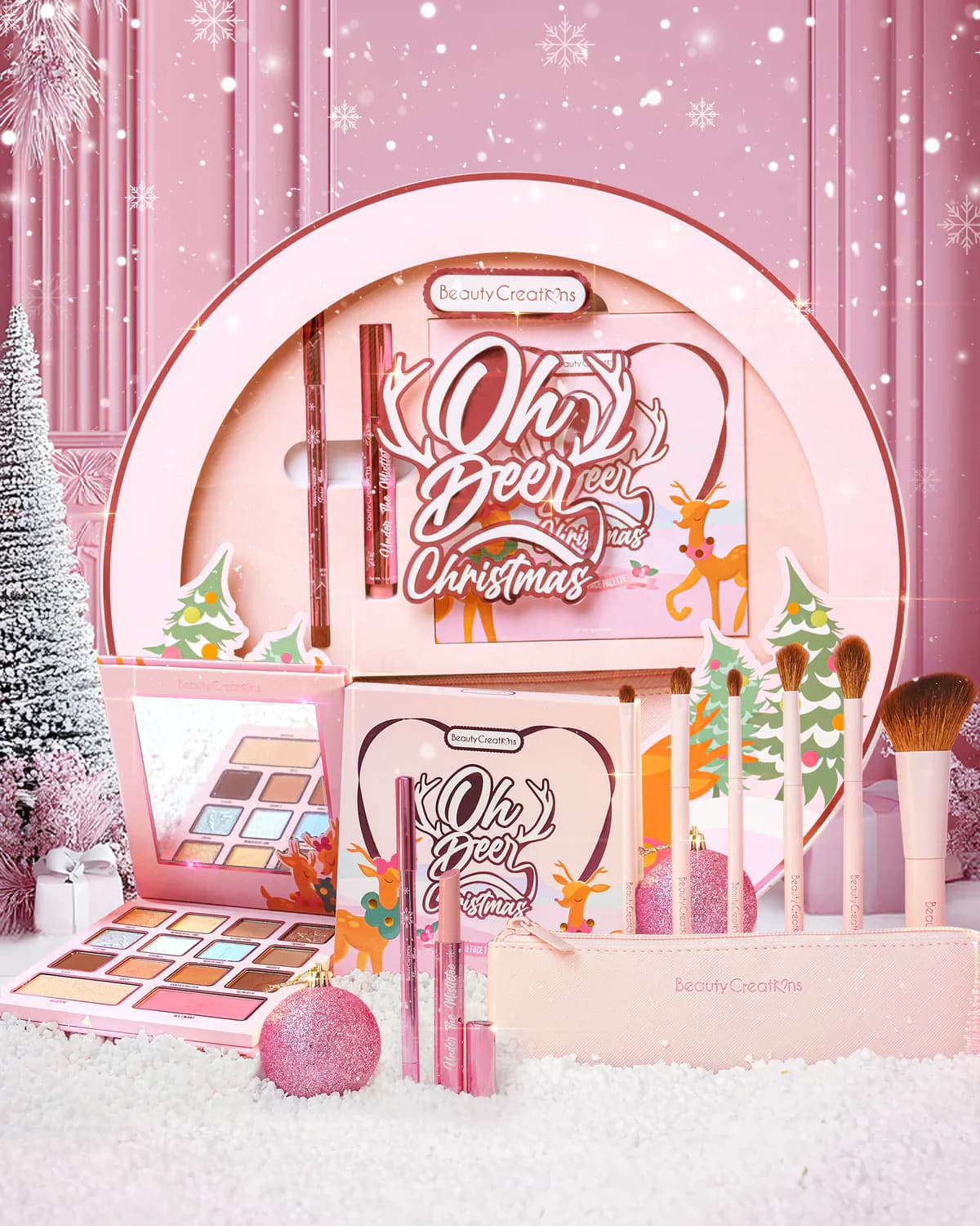 Beauty Creations Set Oh Deer Christmas Collection Bcrc-cs
