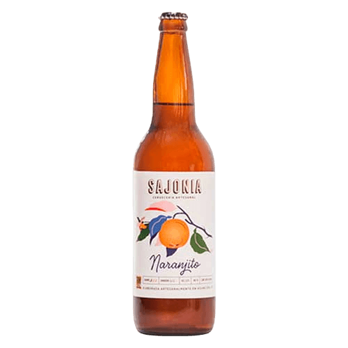 Cerveja Artesanal Sajonia Naranjito 640ml