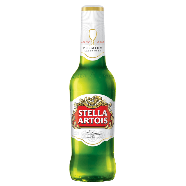 Cerveja Stella Artois Belgium 330ml Garrafa