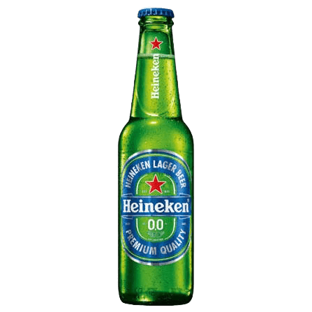Cerveja Heineken 0.0 Sem Álcool 330ml Garrafa