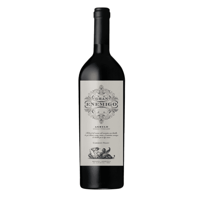Vinho Argentino Gran Enemigo Agrelo Cabernet Franc 750ml