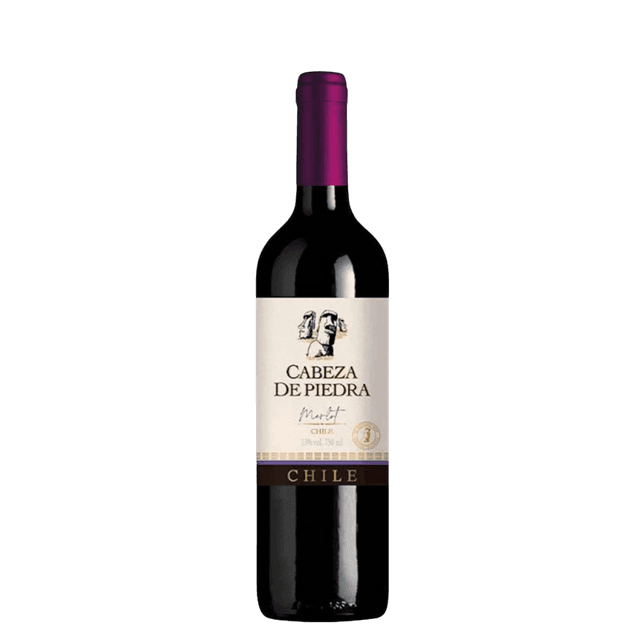 Vinho Tinto Cabeza de Piedra Merlot 750ml