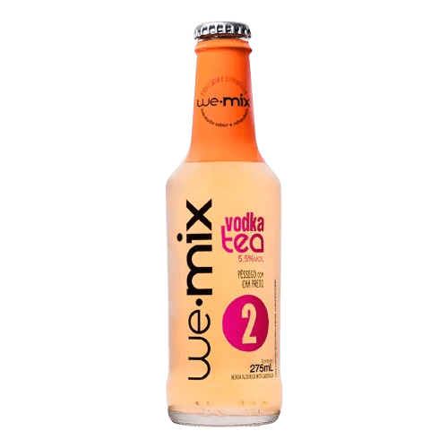 Beb Vodka We.Mix Ice Pessego e Cha Preto 275Ml*