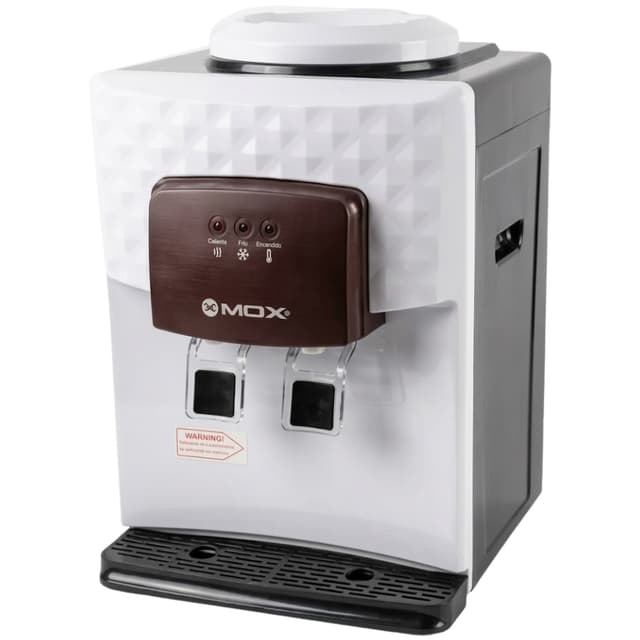 Bebedouro Elétrico Mox Mo-Wd126 220V Marrom/Branco