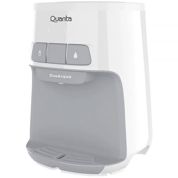 Bebedouro Elétrico de Mesa Quanta DuoAcqua Qtbem65 2V Frio/Natural - Branco