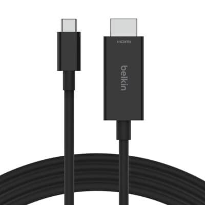 Cabo Tipo C A HDMI Belkin AVC012BT2MBK Preto