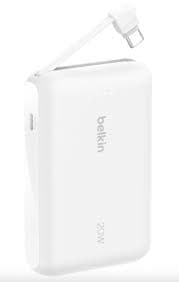 Carregador Portátil Belkin 10000mAh 20W Branco