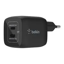 Carregador Dual USB-C 45W Belkin Black