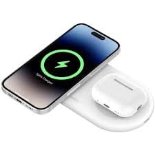 Carregador Sem Fio 2Em1 Belkin WIZ021VF Branco