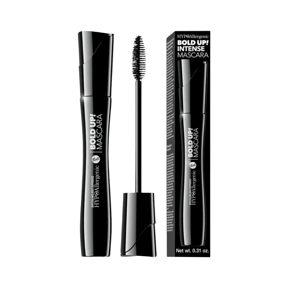 Máscara de Cílios Bell Hypoallergenic Bold Up Intense 01 Ex Black