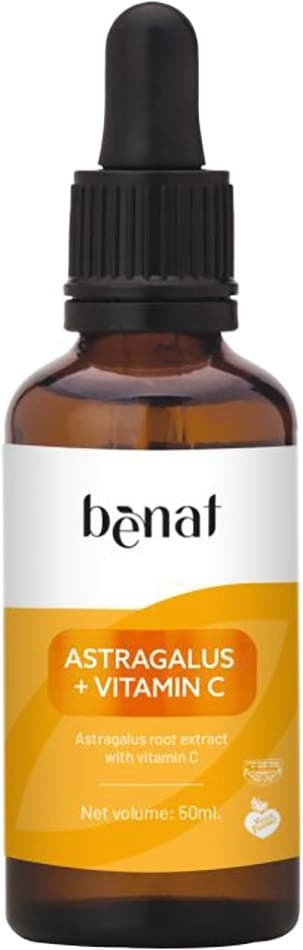 Suplemento Benat Astragalus + Vitamina C 50mL