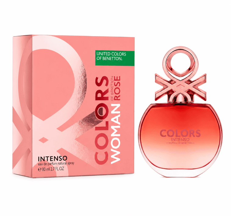 Perfume Benetton Colors Woman Rose Intenso Eau de Parfum 50ml