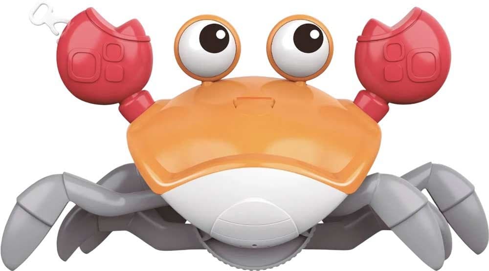 Brinquedo Benic Baby Caranguejo Travesso Bb168 - Laranja