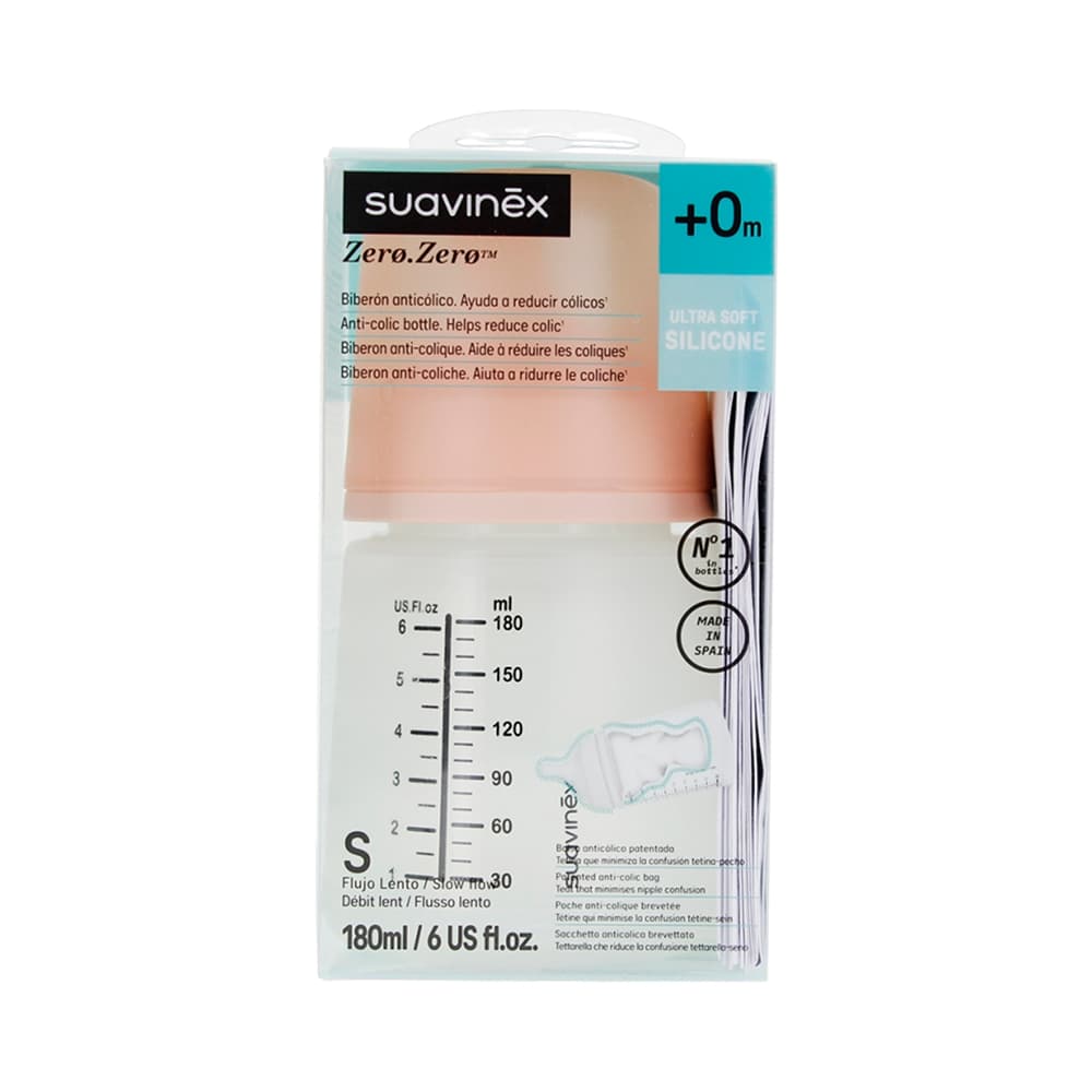 Mamadeira Suavinex Zero Zero 180ml +0M