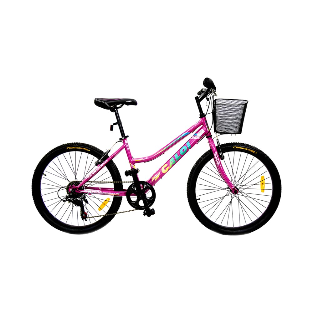 Bicicleta Caloi California 24 Fúcsia