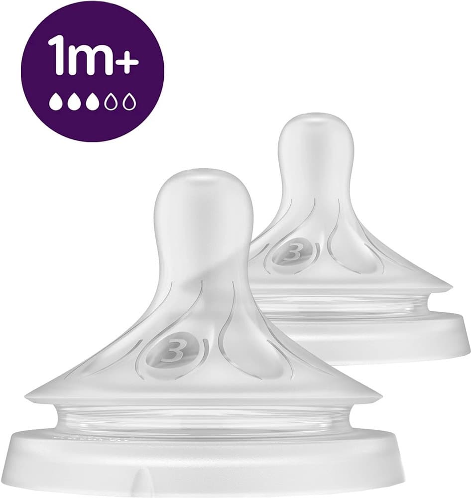 Bico de Mamadeira Philips Avent Natural Response Scy963/02 (2 Unidades)