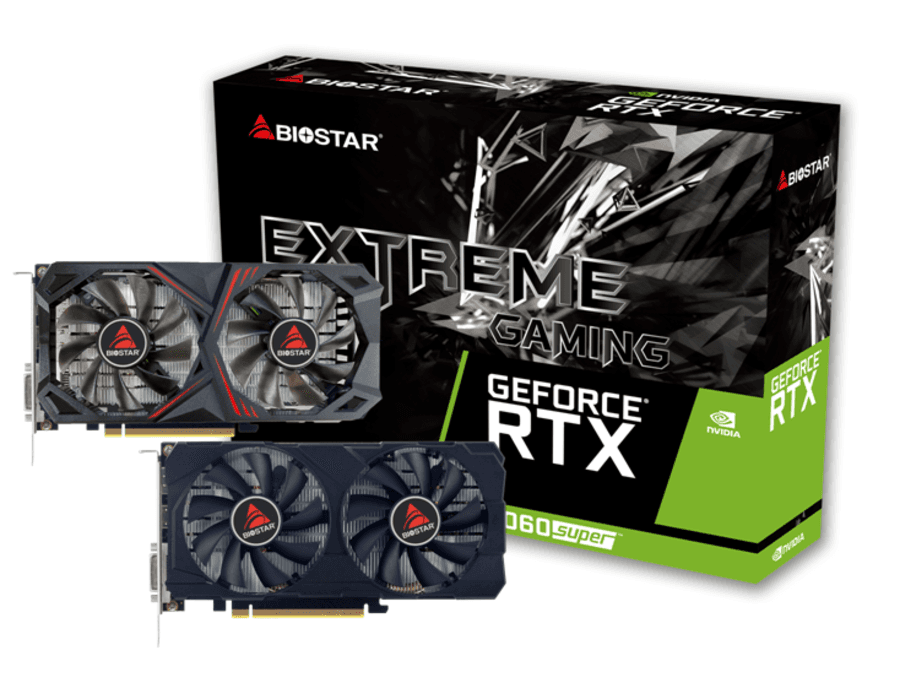Placa de Vídeo Biostar Geforce RTX2060 Super Extreme Gaming VN2066RF82
