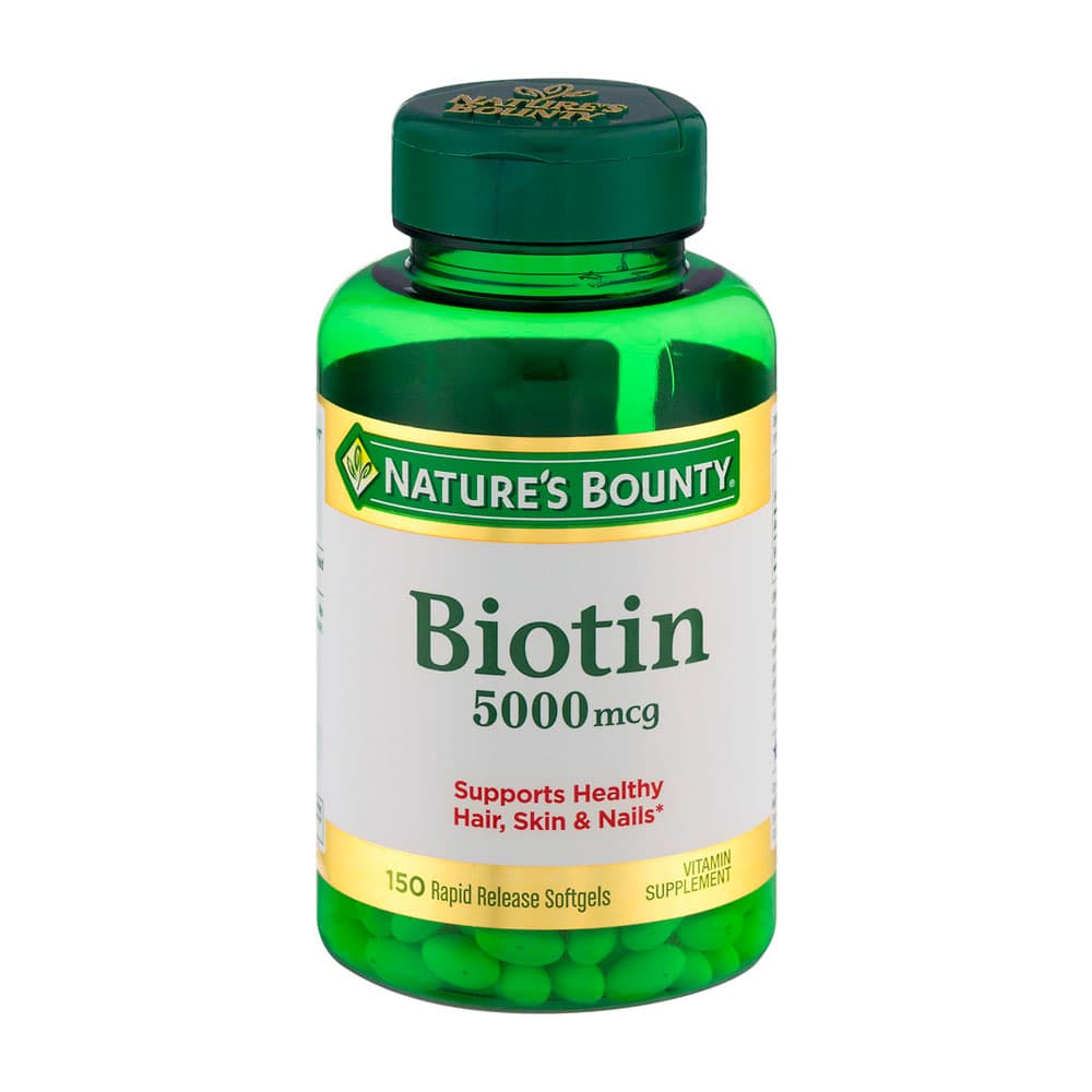 Biotina Nature's Bounty 500MCG 150 Softgels