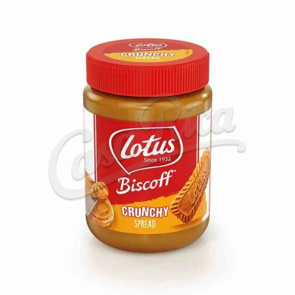 Biscoito Lotus Creme de Caramelo Crunchy 380G