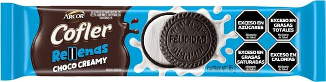 Biscoito Arcor Cofler Recheado com Choco Creamy - 85G