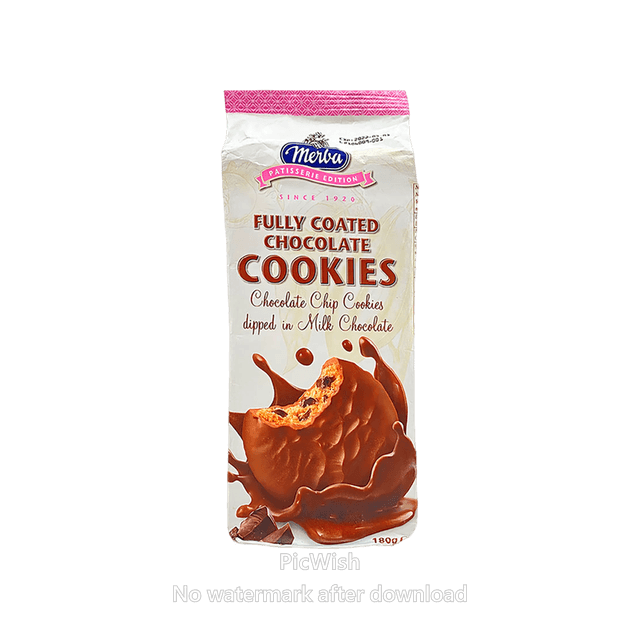 Biscoito Merba Fully Coated Chocolate 180G