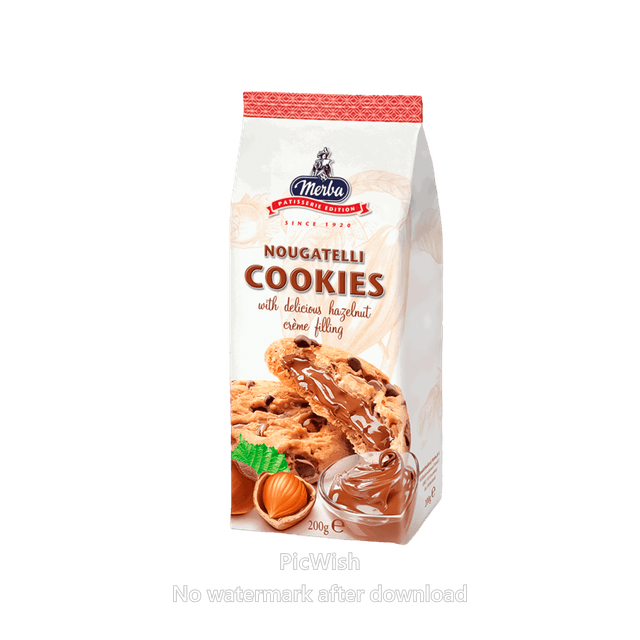 Biscoito Merba Nougatelli 200G