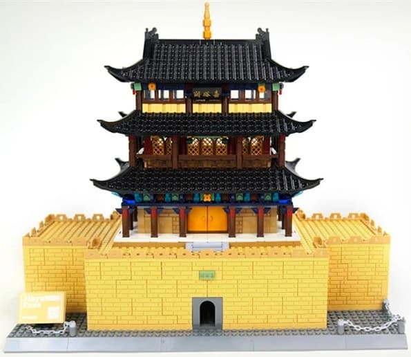 Blocos de Montar Wange Jiayu Pass Gansu 6222 (1511 Peças)