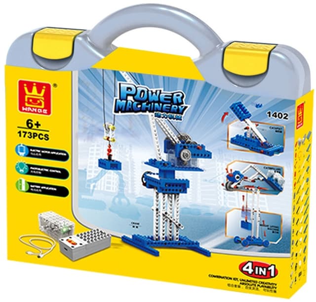 Blocos de Construção Wange 1402 (173 Peças)