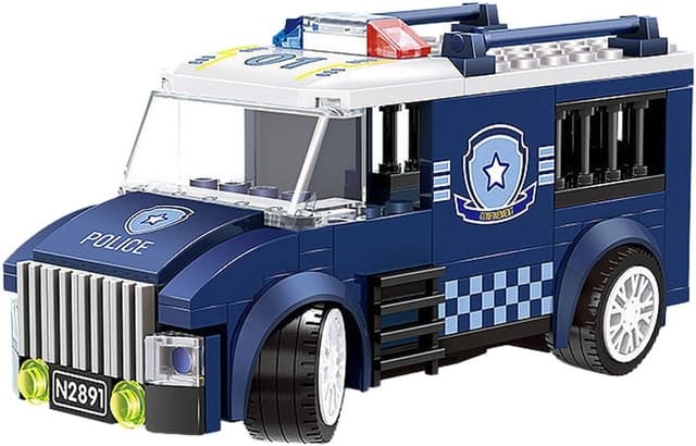 Blocos de Construção Super Champions Citycar Wange 2891 (99 Peças)