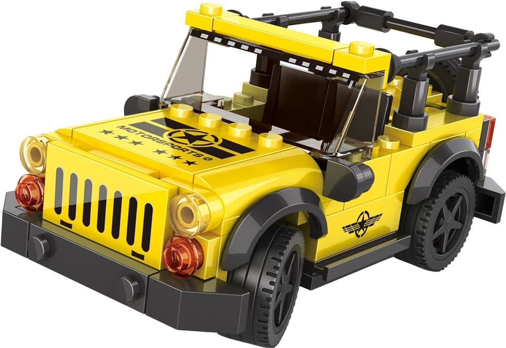 Blocos de Construção Super Champions Supercar Wange 122 Peças