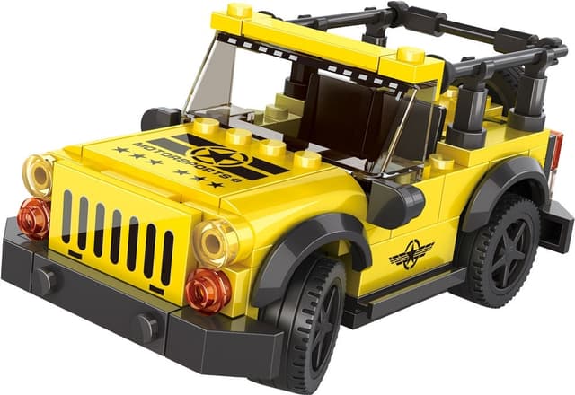 Blocos de Construção Super Champions Supercar Wange 122 Peças