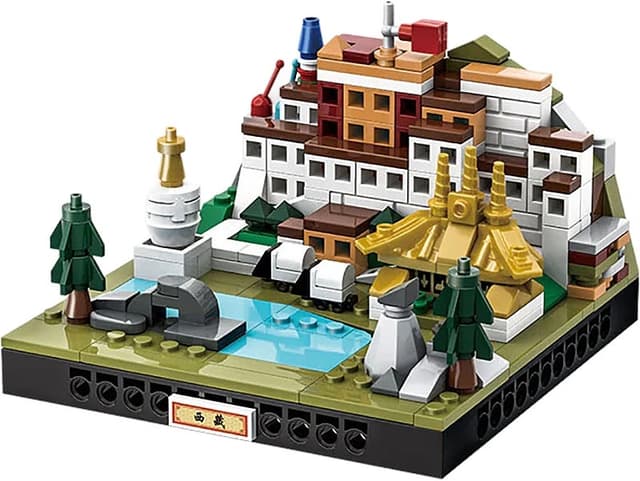 Blocos de Montar Wange City Microcosm Xi Zang - 3104 (250 Peças)