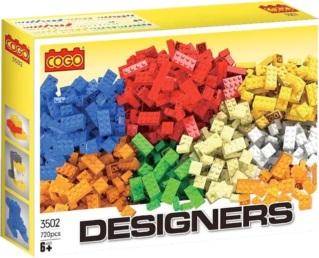 Blocos de Montar Cogo 3502 (720 Peças)