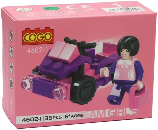 Blocos de Montar Cogo Dream Girls 4602-1 (35 Peças)