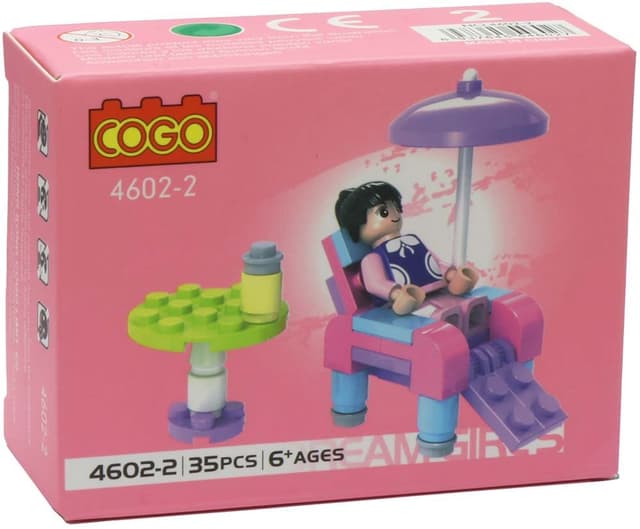 Blocos de Montar Cogo Dream Girls 4602-2 (35 Peças)