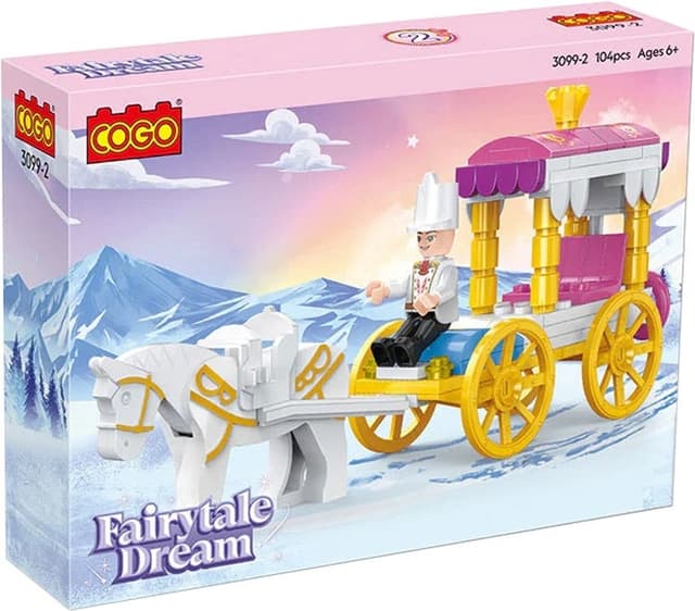 Blocos de Montar Cogo Fairytale Dream 3099-2 (104 Peças)