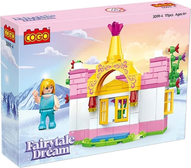 Blocos de Montar Cogo Fairytale Dream 3099-4 (111 Peças)