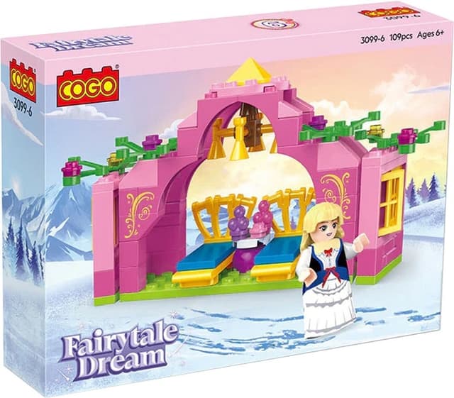 Blocos de Montar Cogo Fairytale Dream 3099-6 (109 Peças)