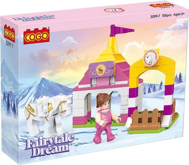 Blocos de Montar Cogo Fairytale Dream 3099-7 (106 Peças)